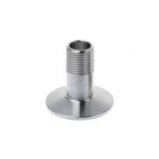 Переходник с клампа 1,5" на наружную резьбу 1/2"